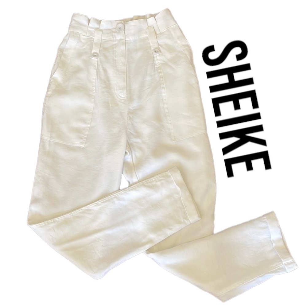 🤍SHEIKE white dress pants fully lined - Picture 2 of 10